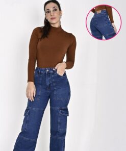 JD-2296 JEAN DIWAY RECTO CARGO AZUL